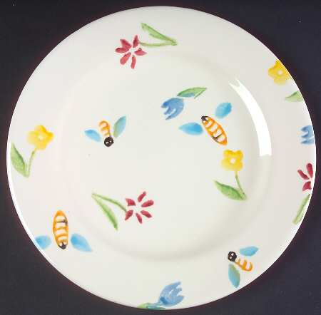 Bumble Bee Salad Plate
