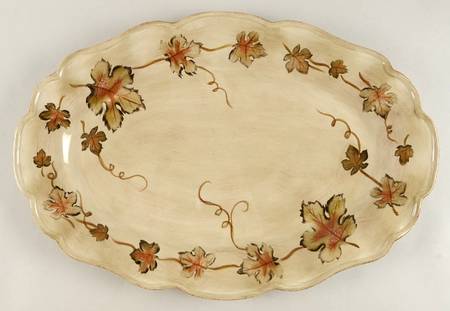 Vineyard 21" Oval Serving Platter