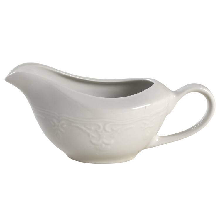 Versailles White Gravy Boat