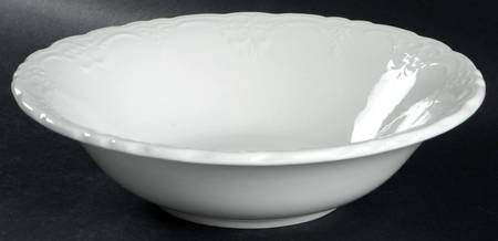Versailles White 10" Round Vegetable Bowl