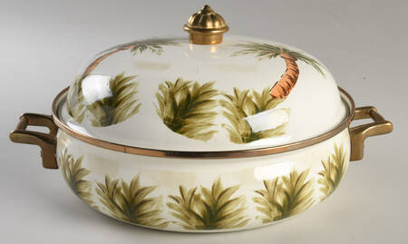 Kona 3 Quart Metal Covered Casserole