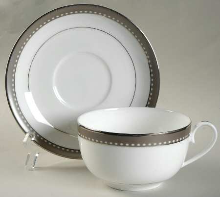 Elissa Flat Cup & Saucer Set