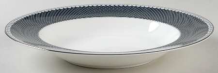 Marielle Indigo Large Rim Soup Bowl