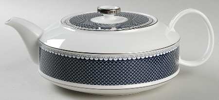 Marielle Indigo Tea/Coffee Pot & Lid