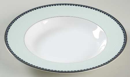 Marielle Celadon Large Rim Soup Bowl