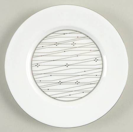 Tilden Lace Platinum Bread & Butter Plate