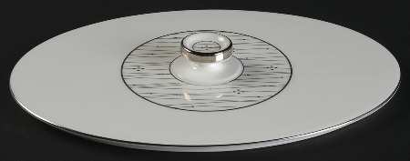 Tilden Lace Platinum Lid for 2 Quart Oval Covered Casserole