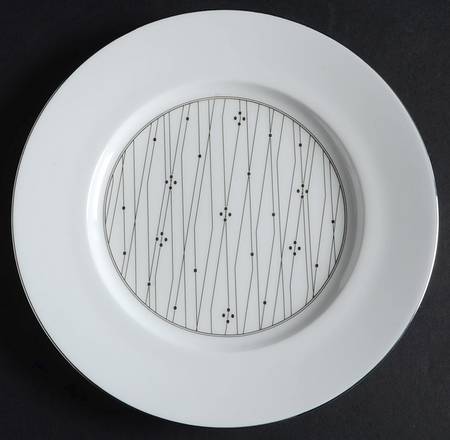 Tilden Lace Platinum Salad Plate