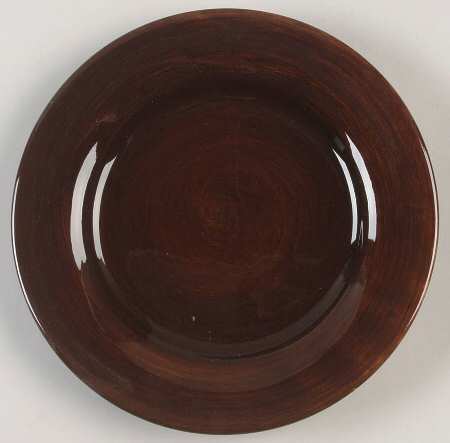 Avellino Chocolate Salad Plate