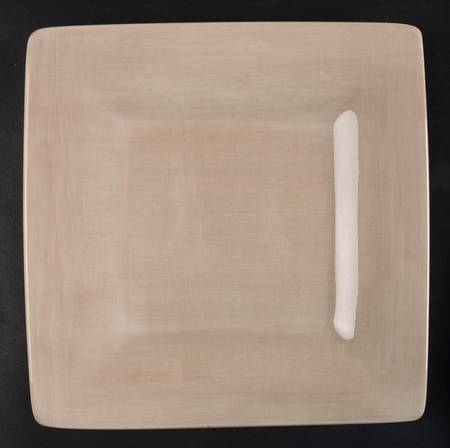 Avellino Cream Square Salad Plate
