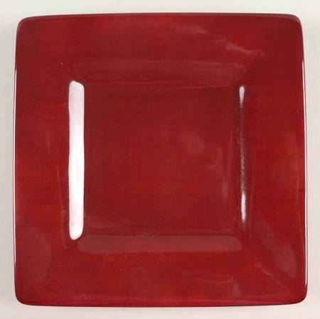 Avellino Merlot Square Salad Plate