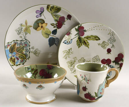 Sweet Cecily 4 Piece Place Setting