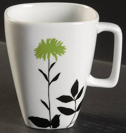 Graphic Floral Mug by Ty Pennington Style