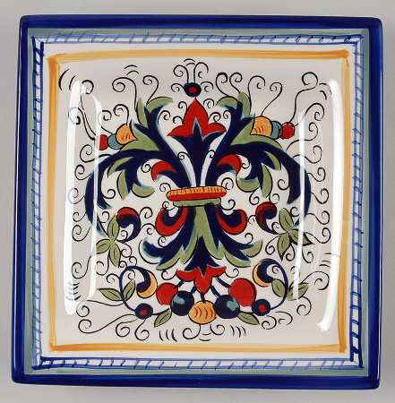 Florenza Square Salad Plate