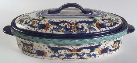 Florenza 2 Quart Oval Covered Casserole