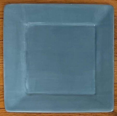 Misto Blue Square Dinner Plate