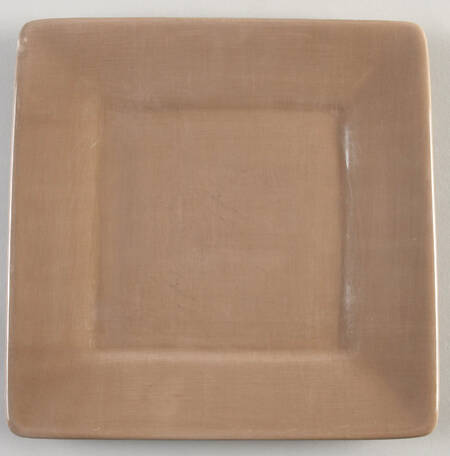Misto Light Taupe Square Salad Plate
