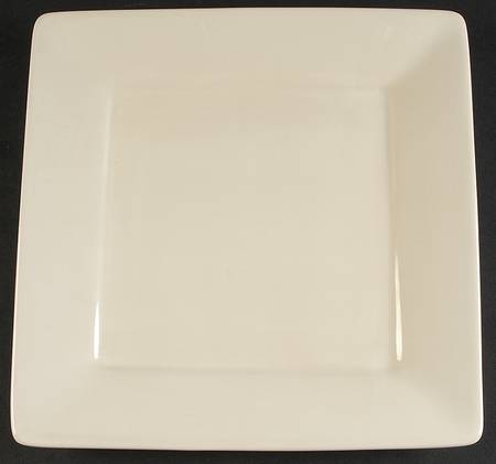 Misto Light Taupe Square Dinner Plate