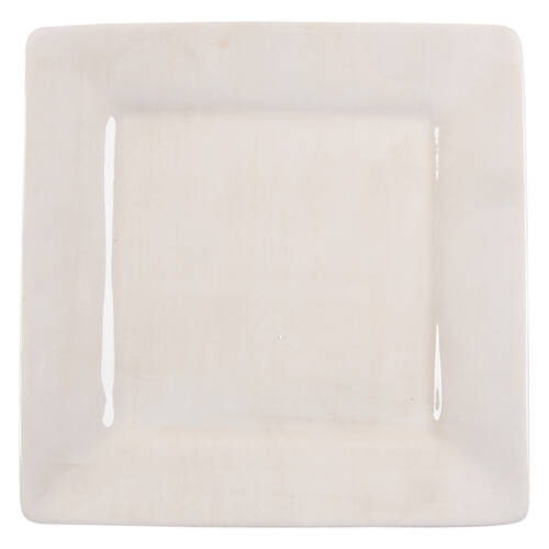 Misto Linen Square Dinner Plate