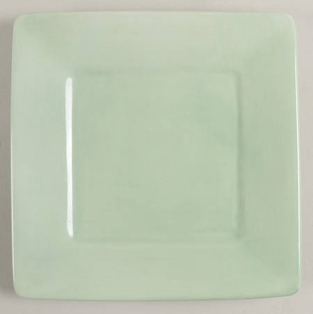 Misto Light Green Square Salad Plate