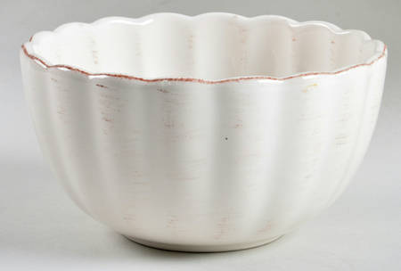Lucca Cream Individual Salad Bowl