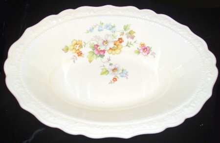 4107 9" Oval Vegetable Bowl