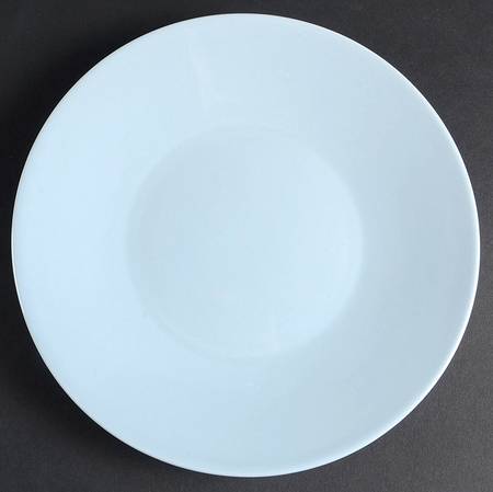 Natural Modern Soft Blue Salad Plate