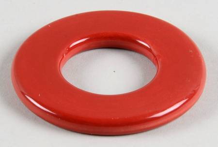 Espana Blaze (Red) Napkin Ring by Tabletops Unlimited