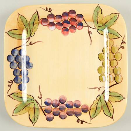 Genova Square Dinner Plate