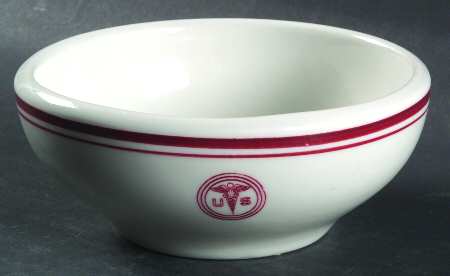 US Medical Corps Coupe Cereal Bowl