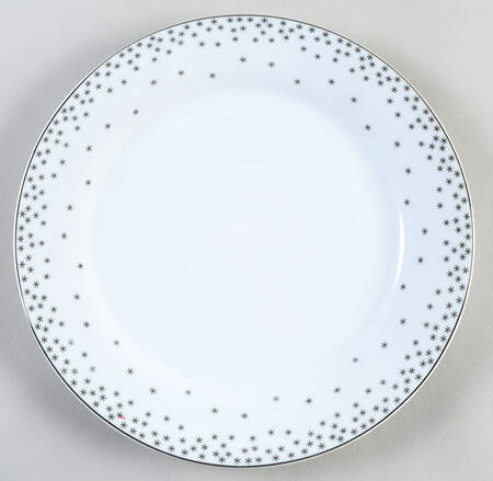 Arctic Solstice Snowflake Dinner Plate