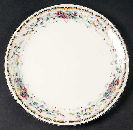 Royal Bouquet Salad Plate