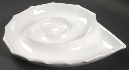 Deep Blue Sea Snail Shaped Dish