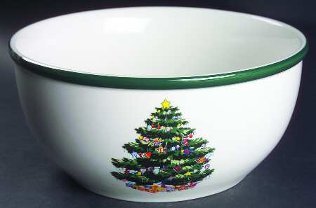 Holly Tree 8" Mixing Bowl