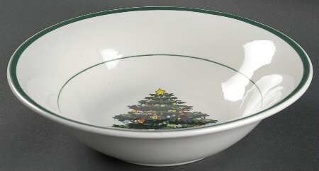 Holly Tree 9" Round Vegetable Bowl