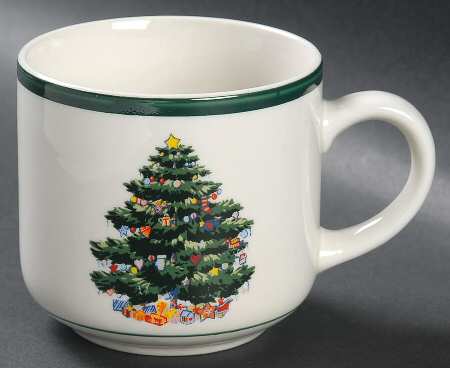 Holly Tree Flat Cup