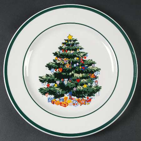 Holly Tree Dinner Plate