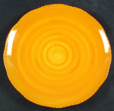 Rustico Pumpkin (Scallop) by Tabletops Unlimited