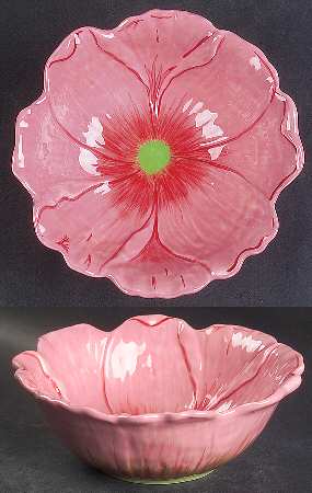 Lemon Chiffon Individual Flower Shaped Bowl