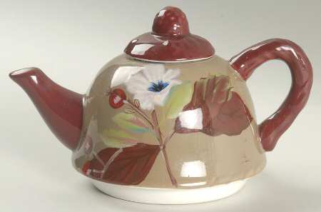 Henna Teapot for Individual Teapot & Lid with Cup