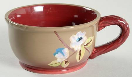 Henna Cup for Individual Teapot & Lid with Cup