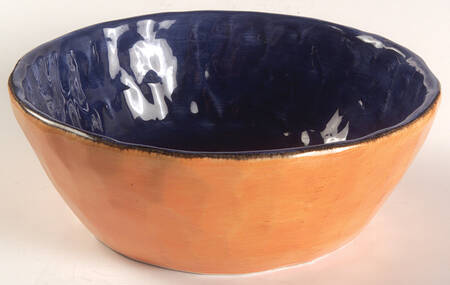 Gisella Blue Coupe Cereal Bowl
