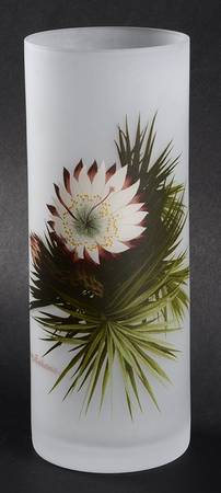 Floral (Multicolor) Glassware Tall Tumbler