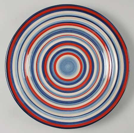 Los Colores Red and Blue by Tabletops Unlimited