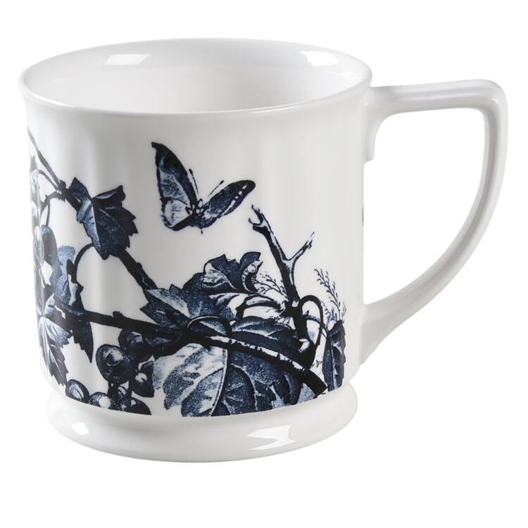 Austin Floral Indigo Mug