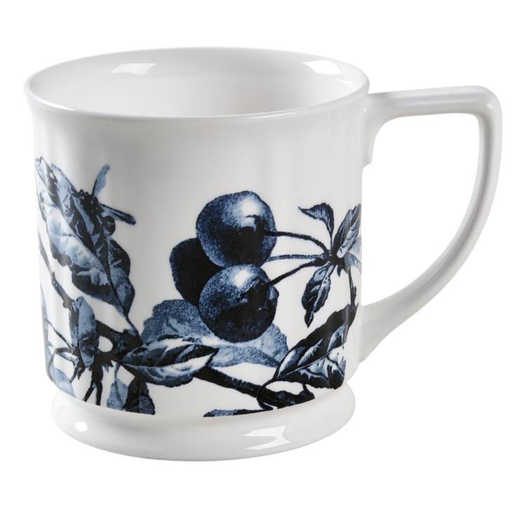 Austin Floral Indigo Mug