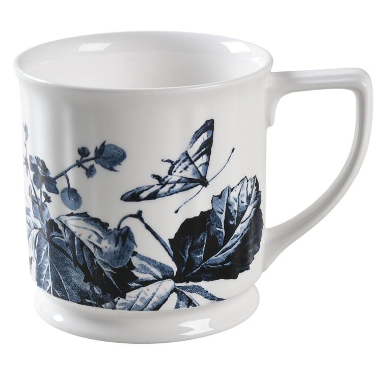 Austin Floral Indigo Mug