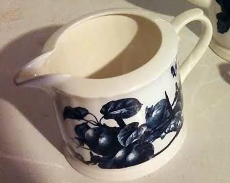 Austin Floral Indigo Creamer