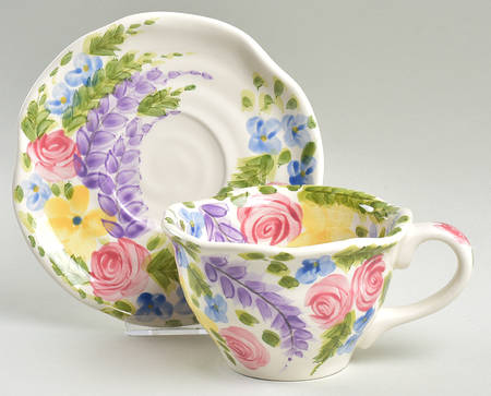 Jardine Breakfast Cup & Saucer Set