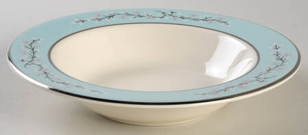 Pink Symphony Rim Fruit/Dessert (Sauce) Bowl